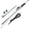 tomzz Audio 1057-003 Kotflügel Teleskopantenne kompatibel mit VW Golf 3 III Vento verchromt 1,5m Kabel Länge ca. 65cm DIN Anschluss