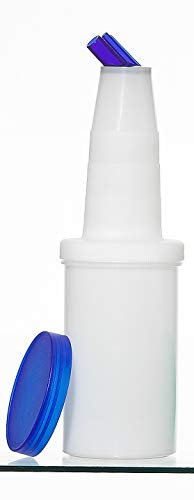 Garnet 6000-B Speedo Speed Bottle 1 l – Behälter für Säfte und Sirup – 1 Stück – Das Glas hat einen Verschluss – Made in Italy, Kunststoff, Neutral