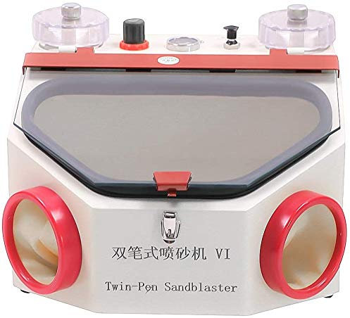 Mike Dental Double Pen Fine Sand Blasting Machine Lab Sandblaster Machine