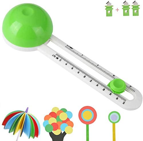 Cortador circular de papel circular para cortar círculos de papel,Juego de cortadora circular,Scrapbooking Cortadores Tarjetas