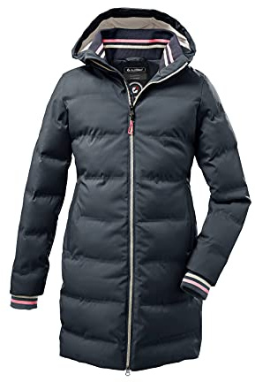 Killtec Mädchen Kow 33 Grls Qltd Ct Steppjacke mit Kapuze