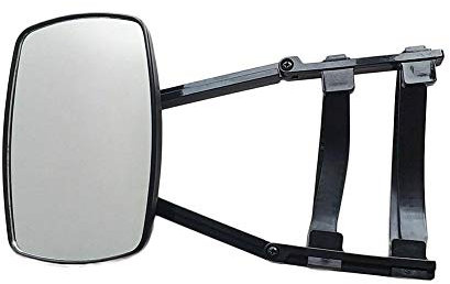 Wohnwagenspiegel Universal, Verstellbare Abschleppspiegel Spiegelverlängerung Rückspiegel Abschlepp Caravanspiegel Anhängerspiegel Außenspiegel für PKW Caravan, Ohne Bohre-19.3cmx12.5cm