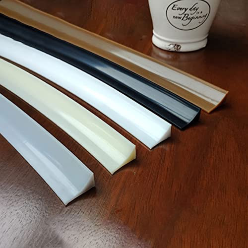 ZHXQ Tira Impermeable de Silicona Flexible Ducha Presa Tira de Retención de Impermeable Autoadhesiva,Barrera de Ducha para Separación Húmeda y Seca Autoadhesivo,Suave 400CM