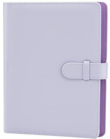 Hapeper 128 Pockets Photo Album Compatible with Fujifilm Instax Mini 11 9 8 90 70 40 Instant Camera Films and 2x3 Inch Photo Paper (Purple)