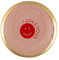 Gift Company Assiette en Verre Love Plates Smile M, Ronde, Assiette décorative, Verre, Rose, 13 cm