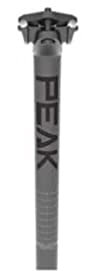 Reggisella 30,9x400mm MUD Peak Finitura Polish on Black