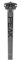Reggisella 30,9x400mm MUD Peak Finitura Polish on Black