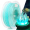 IEMAI PETG Filament 1.75mm, Durchscheinend PETG Blau Weiß 1Kg, Regenbogen PETG High Speed 3D Drucker Filament, PETG 1.75mm, Maßgenauigkeit +/- 0,02 mm