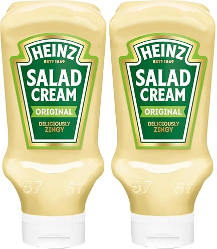 Heinz Salad Cream, 570 ml (Pack of 2)