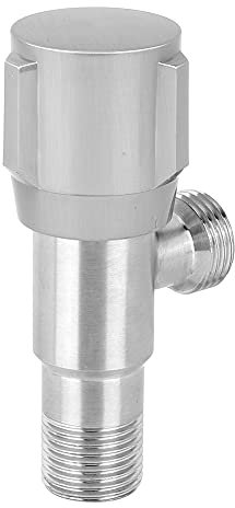 Edelstahl-Eckventil, Wasserhahn-Absperrventil für Wasserhahn-Toiletten-Warmwasserbereiter