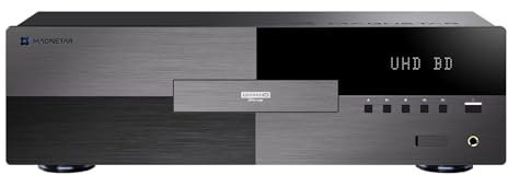 MAGNETAR UDP 900 Ultra HD Blu-ray-Player, Schwarz (Magnetar UDP 900 Multiregion Multi Zones)