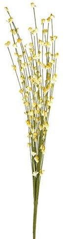 FloristryWarehouse Artificial English Heath Broom Spray 68cm/26 Inches Tall Yellow