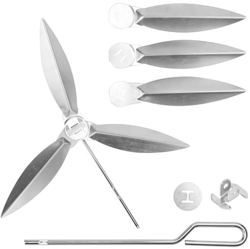DBREAKS Set of 2 22-1/2 Inch One-Touch Cleaning Kit, Compatible with Weber Barbecue Accessories, 7444 Weber Kettle Barbecue Accessories, Weber Barbecue Accessories