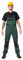 Fortum Salopette da Uomo - Pantaloni Lunghi da Lavoro - Salopette protettive con Cordura - Salopette da Lavoro da Uomo Verde 48