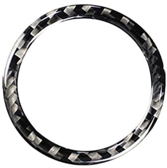 Rahmen Abdeckung Trim Aufkleber Für Lexus Für IS250 300 350C 2006-2012 Automotor Start-Stopp-Taste Kreis Zierring Rahmen Dekoration Aufkleber