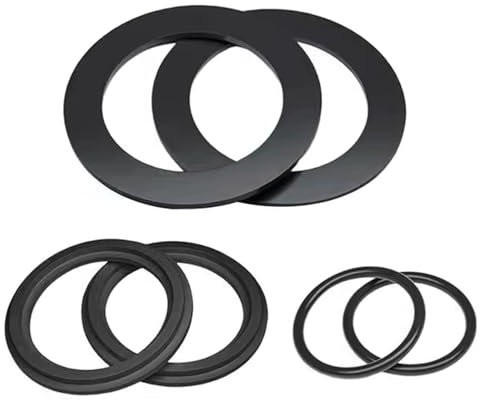 JCUGSBS 6pcs Rondelles en Caoutchouc avec Joint Torique, Grand Assortiment de Rondelles en Caoutchouc pour Vannes de Piscine10745, 10262, 10255