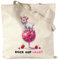 Hey!Print Bock auf Lillet Glas Lillet Ziegenbock Jutebeutel - Lustiges Sommergetränk