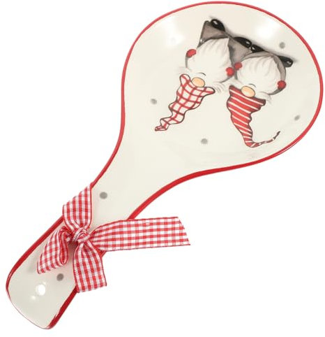 LALADEFIEE Chopstick Rest Holder Christmas Bow for Kitchen Tableware Organization Cute Xmas Chopsticks Stand for Dining Table Use