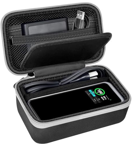 Case Compatible with Anker Prime Power Bank, 27,650mAh 3-Port 250W& for Prime USB C Charging Station, Storage Travel Holder for Anker Prime Charging Base, Portable Chargers, Cable, Adapter (Box Only)