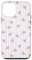 Custodia per iPhone 12 mini Viola Lilla Floreale Delicato Modello Girly Estetica