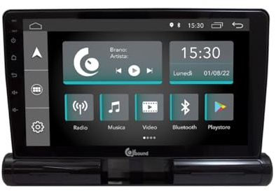 JF Sound - Autoradio Custom Fit X7C - Per Citroën C3 (2016-2023) - Octa-Core - 2GB RAM - 32GB ROM - CarPlay/Android Auto via Cavo - Touchscreen 9 - DAB+ - Comandi Vocali