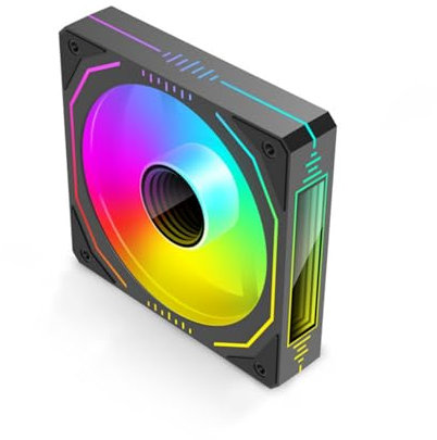 120mm Infinitys ARGB PC Fan Efficient Cooling PWM Control 1800RPM For Gaming Rig And CPUs