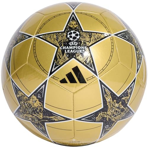 Adidas UEFA Champions League Club Ball JP1536, Unisex Footballs, Gold, 4 EU