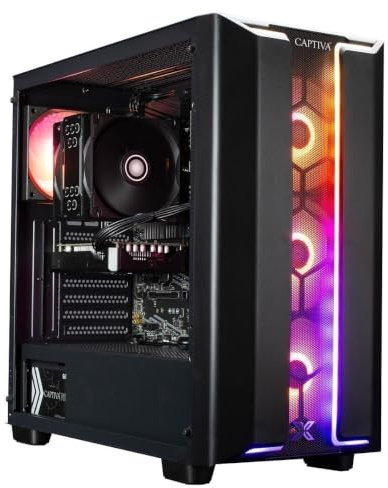 Captiva PC Entry Gaming I94-120 | Intel Core i7 14700F | 32GB DDR4 RAM | NVIDIA GeForce RTX 5060 Ti 16GB | 2 TB SSD | ohne OS
