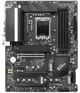 motherboard Fit For MSI PRO Z690-A WIFI Intel Z690 192GB LGA 1700 PCI-E 5.0 M.2x4 12a generazione I9-13900F I7-13700 CPU 4XDDR5 HDMI ATX