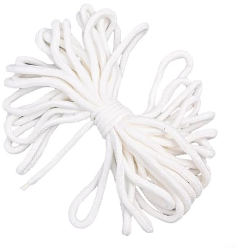 Self Watering Cord, Automatic Plant Waterer Capillary Irrigation Rope for DIY System, Cotton Drip Line for Potted Plant Feeder, Indoor Garden Vacation Plant Care(1/6inch 30feet)