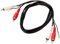 AV: collegamento 2x RCA maschio a 2 x RCA maschio a terra