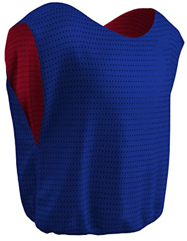 Champro Reversible Vest (Royal/Scarlet, Intermediate)