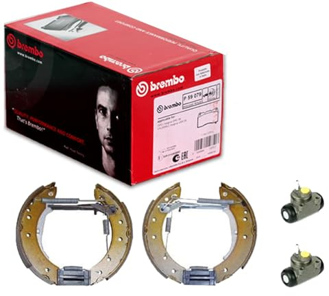 BREMBO Bremsbackensatz K61070 | Kompatibel mit: CITROËN SAXO, PEUGEOT 106 II