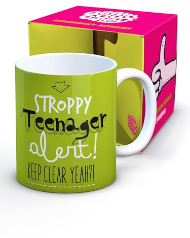 Brainbox Candy - Funny Coffee Mug - Gift Boxed Novelty Christmas Or Birthday Gift for Boys and Girls Who Have Everything - Humorous Stroppy Teenager Design - Quality 10oz Stoneware Mug