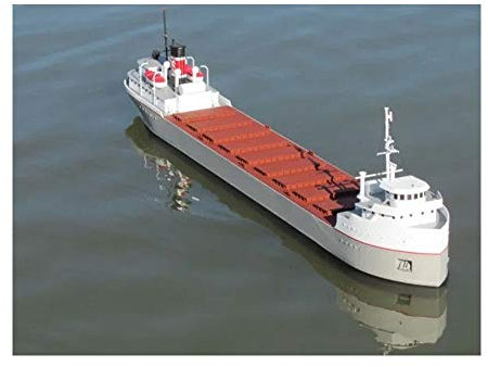 Dumas Great Lakes Freighter Model Boat (Suitable For Radio Control)