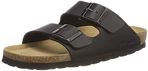 Rohde Damen Pantoletten EASYS No 42 Hausschuhe Clogs 5865 Natur | Pantoletten, Natur, Beige, Schnalle, Memoryfußbett, Damen, Schuhe