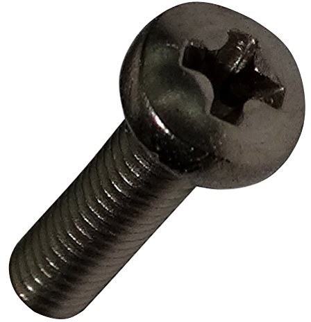 AERZETIX - C18961-50 x Bolzen - Linsenkopfschrauben - Zylinderkopfschrauben - M2.5x10mm - DIN7985 - Edelstahl A2 - Fußabdruck PH1 kreuzförmig