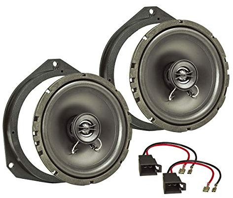 tomzz Audio 4039-006 TA16.5-Pro Lautsprecher Einbau-Set kompatibel mit Opel Astra H Corsa D Corsa E 165mm Koaxial System