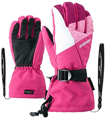 Ziener Kinder LANI GTX glove junior Ski-handschuhe, pink blossom, 7.5 (XL)