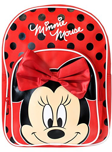 Disney Minnie Mouse Backpack, Red, Taille unique