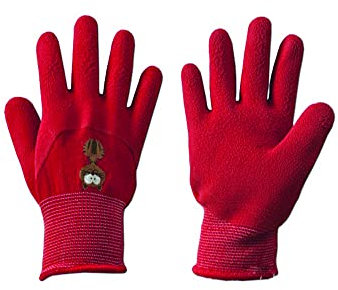 BRADAS Gartenhandschuhe Schutzhandschuhe Kinderhandschuhe Latex Größe 4 5779