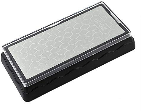 Double-Sided Diamond Sharpening stone Knife Sharpening Stone,6 Whetstone,400/1200 Grit