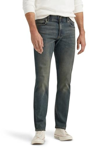 Lee Herren Modern Series Extreme Motion Straight Fit Tapered Leg jeans, Maverick, 33W / 29L EU