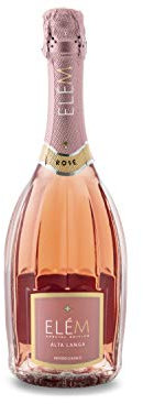 ELÈM Alta Langa DOCG Rose Metodo Classico Pas Dosè Sparkling Rosè Wine - 1x750 ml