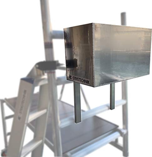 AC Steigtechnik AC Werkzeugbox zum einhängen | Aluminium | Rollrüstung | Zimmerfahrgerüst | Gerüst | Zimmergerüst