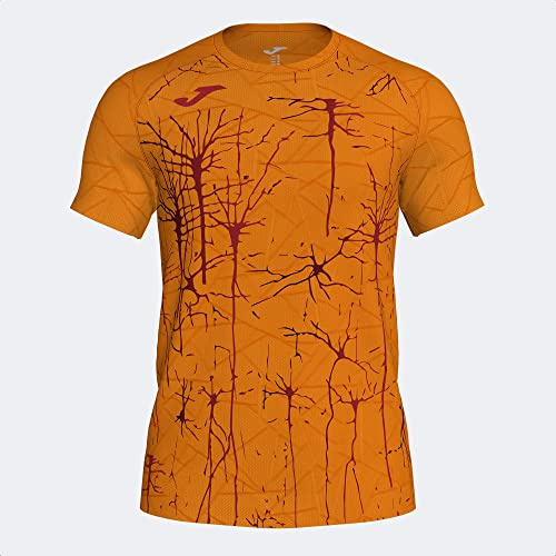 Joma Herren Kurzarm Elite Ix T-Shirt, orange, XS