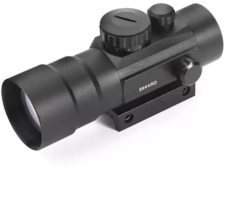 Visier 3x44RD | Mira Red Dot/Quick Shot mit 3-fach Vergrößerung - Visier für Schrotflinten, Gewehre, Karabiner und Druckluftpistolen/Airsoft
