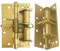 Selbstausrichtende Federscharniere, automatisches Schließen, multifunktional, abnehmbare Federscharniere, Positionierung, Türschließer, Silber, 2 Stück (Gold)