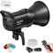 Godox SL60IID SL60II LED Video Lichter, 5600±200K, CRI96+, TLCI97+, eingebaute 8 FX Effekte, ultraleiser Ventilator für Neugeborene Fotografie, Porträt, Interview Beleuchtung, Videofilming.
