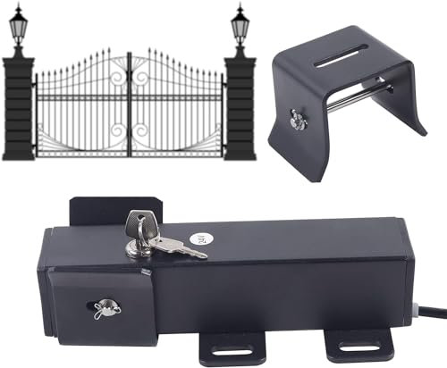 Elektrische Verriegelung Türöffner Automatische Elektrische Torschloss LM149 24V Heavy Duty Latch Swing Gate Opener 1 Sekunde zum Entsperren